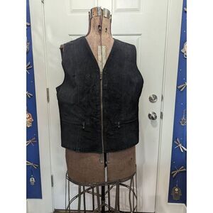 Vintage Suede Vest